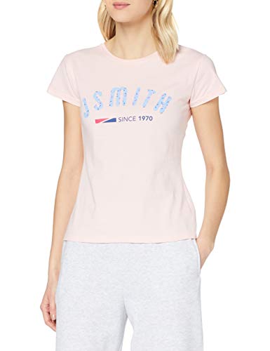 John Smith Damen J.Smith Kamal W T-Shirt, Babyrosa, M von John Smith