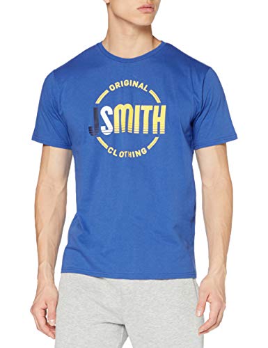 John Smith Herren Camiseta J.Smith Fuoco M Unterhemd, Intensives Blau, XL von John Smith