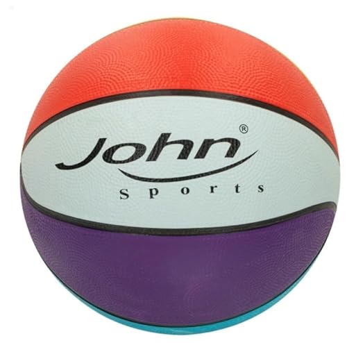 John Sports Basketball Rainbow 7 Ø 24 cm 12 Stück von John Sports