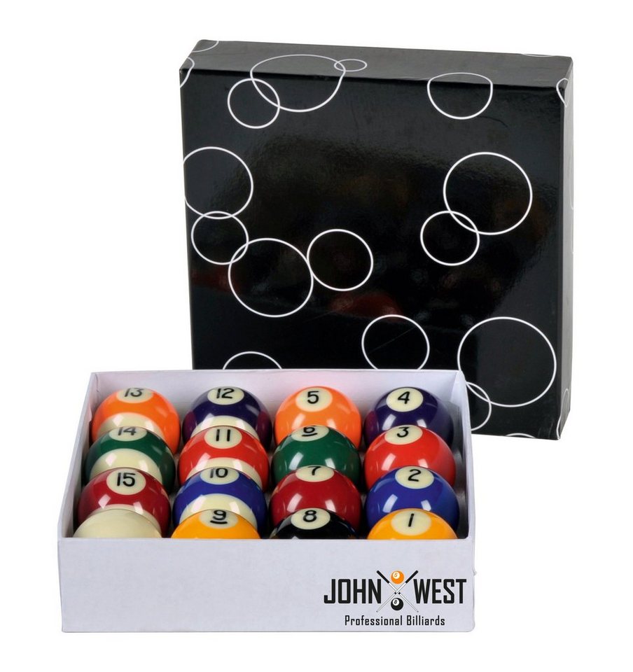 John West Spiel, John West Pool Billardkugeln 57 mm von John West