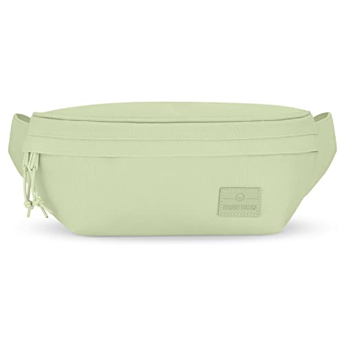 JOHNNY URBAN Bauchtasche Damen & Herren Grün - Tom - Gürteltasche Mit Flexiblem Gurt für Festival - Stylische Crossbody Brusttasche - Wasserabweisend von Johnny Urban