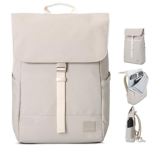 Johnny Urban Laptop Rucksack Damen & Herren & Herren Grau - Mika - Moderner Notebook Backpack für Schule, Uni, Fahrrad - 14L - Stylischer Backpack - Wasserabweisend von Johnny Urban