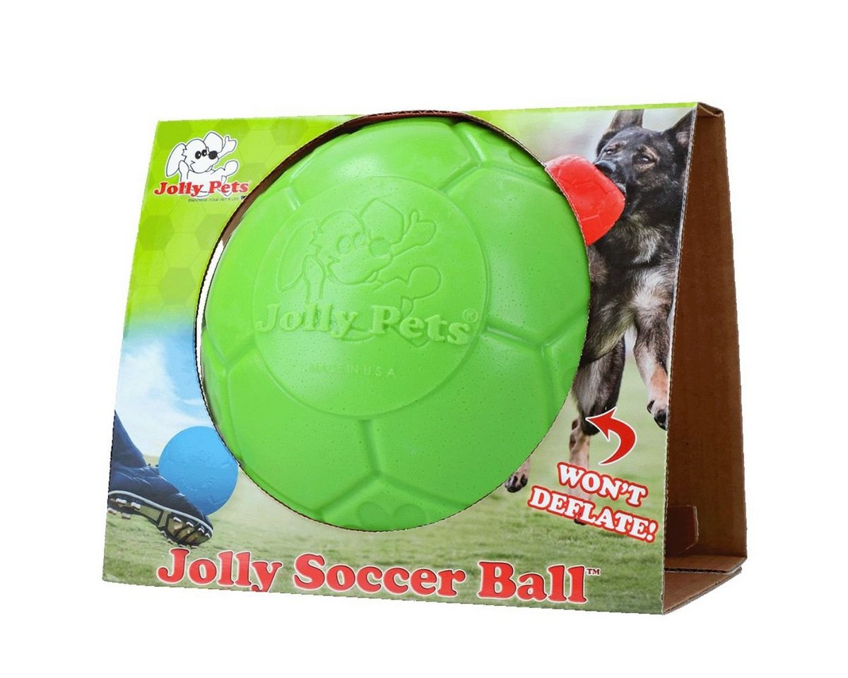 Jolly Pets Tierball Jolly Soccer Ball 20cm Fußball Apfel Grün von Jolly Pets