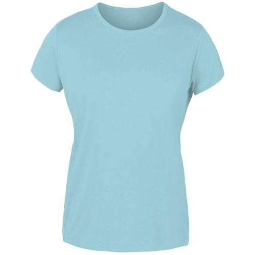 Joluvi Damen Combed Cotton W t-Shirt, blau, XXL von Joluvi