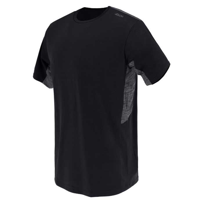 Joluvi Lyman Short Sleeve T-shirt Schwarz XL Mann von Joluvi