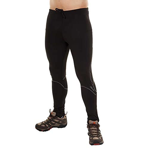 Joluvi Unisex Fit-LYC Pantalones Hose, Schwarz/Neongrün, XL von Joluvi