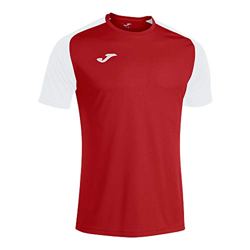 Academy IV Kurzarm T-Shirt Rot Weiß von Joma