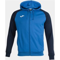 JOMA Academy IV Kapuzen-Trainingsjacke Kinder 703 - royalblau/marineblau 152 von Joma