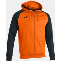 JOMA Academy IV Kapuzen-Trainingsjacke Kinder 881 - orange/schwarz 104 von Joma