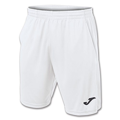 Joma Herren Bermuda Drive shorts multisports, Weiß, XS EU von Joma