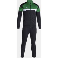JOMA Danubio III Trainingsanzug 104 - schwarz/grün M von Joma