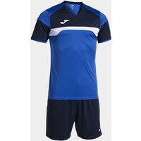JOMA Danubio III Trikot + Shorts Set Kinder 703 - royalblau 140 von Joma