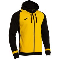 JOMA Lider Kapuzen-Trainingsjacke Kinder 901 - gelb/schwarz 164 von Joma