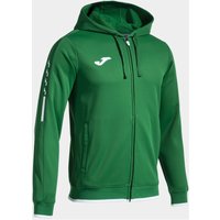 JOMA Olimpiada Kapuzen-Trainingsjacke Kinder 450 - grün 116 von Joma