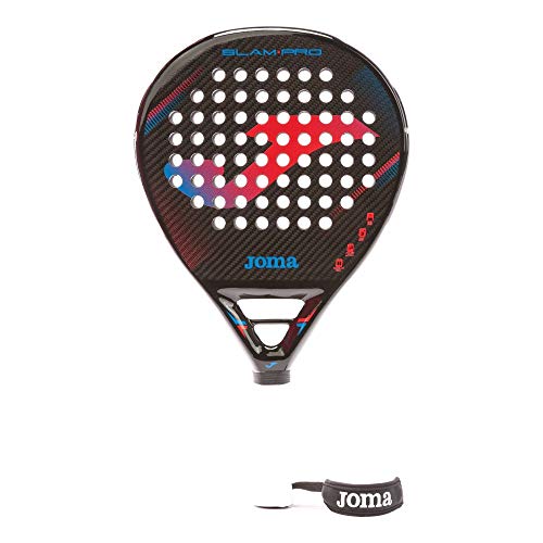 JOMA Slam Pro Power Padel Racket (Black Red) von Joma