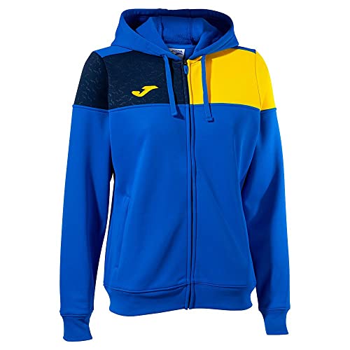 Joma Jacke mit kapuze frau Crew V knigsblau gelb marineblau von Joma