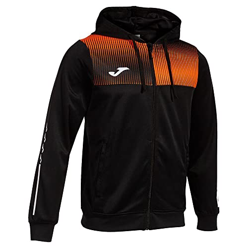 Joma Jacke mit kapuze mann Eco Supernova schwarz orange von Joma