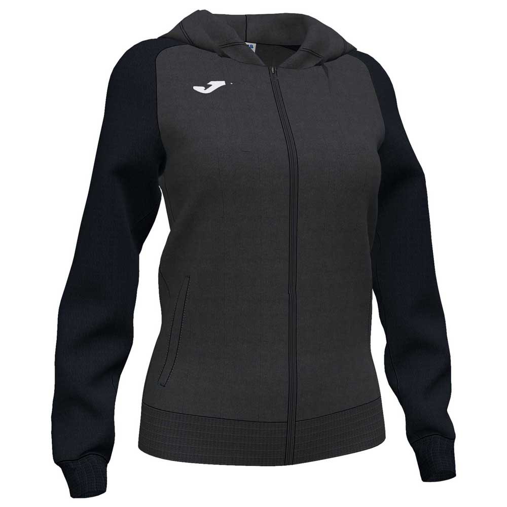 Joma Academy Iv Full Zip Sweatshirt Schwarz,Grau S Frau von Joma