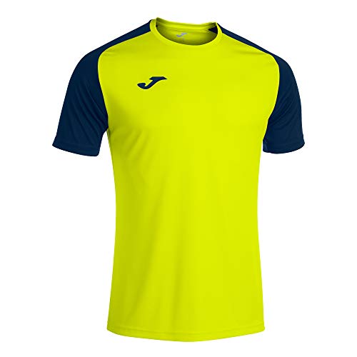 Joma Academy Iv T-Shirt für Herren, Herren, Unterhemd, 101968, gelb, S von Joma