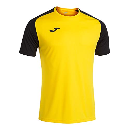 Joma Academy Iv T-Shirt für Herren, Herren, Unterhemd, 101968, gelb, S von Joma