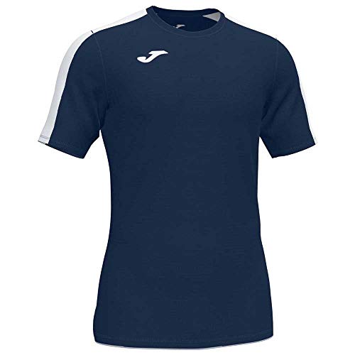 Joma Boys Academy Kurzarm-T-Shirt, Marineblau, 6XS-5XS von Joma