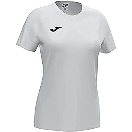Joma Mädchen Academy T-Shirt Set mit kurzen Ärmeln, weiß, XXS von Joma
