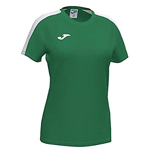 Joma Mädchen Academy T-Shirt Set mit kurzen Ärmeln, grün weiß, XS von Joma