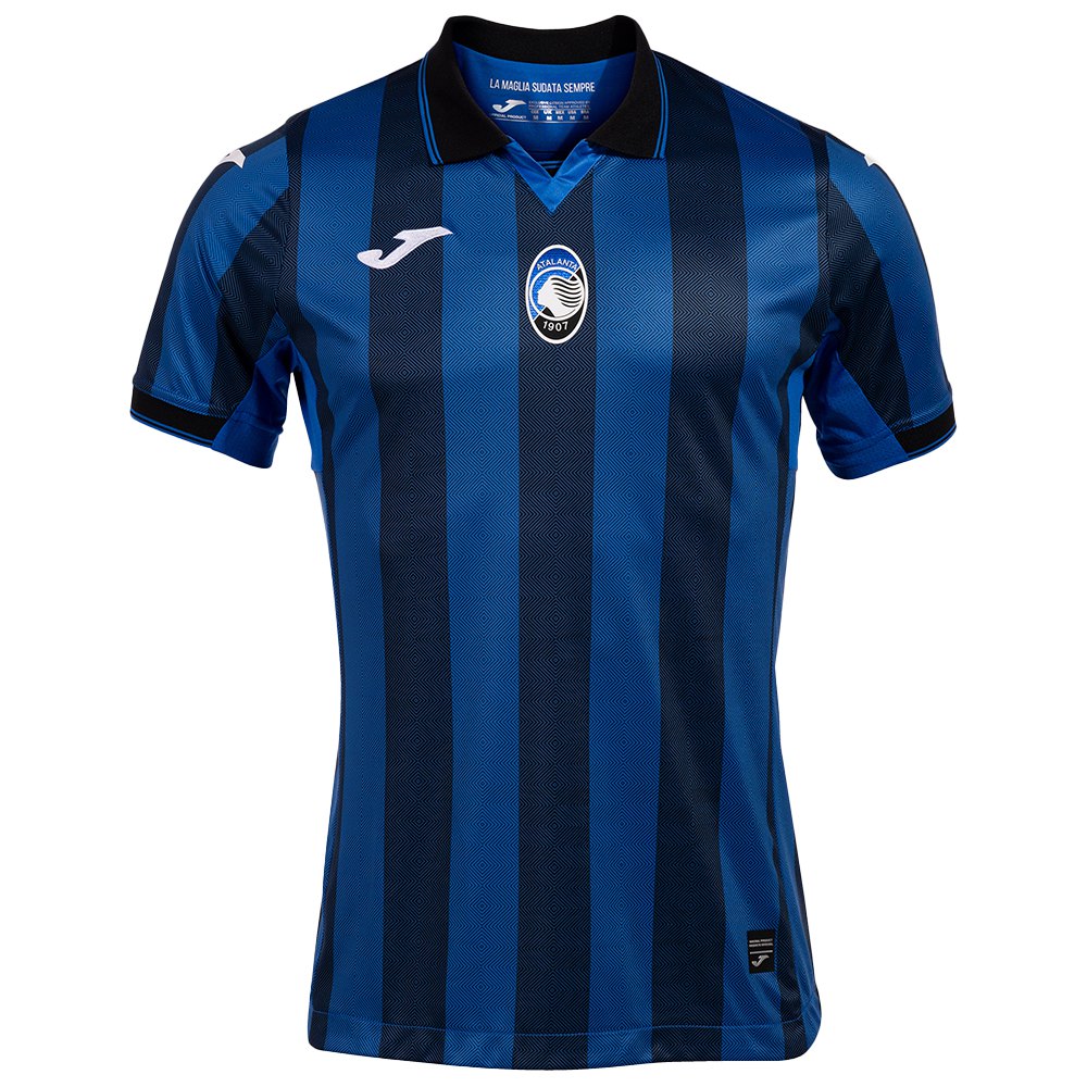 Joma Atalanta 23/24 Short Sleeve T-shirt Home Blau S von Joma