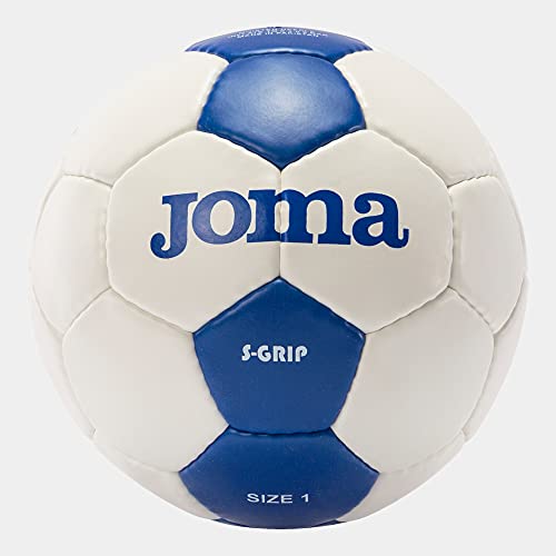 Joma B1 Ball S-Grip Weiß Königsblau, Unisex-Erwachsene von Joma