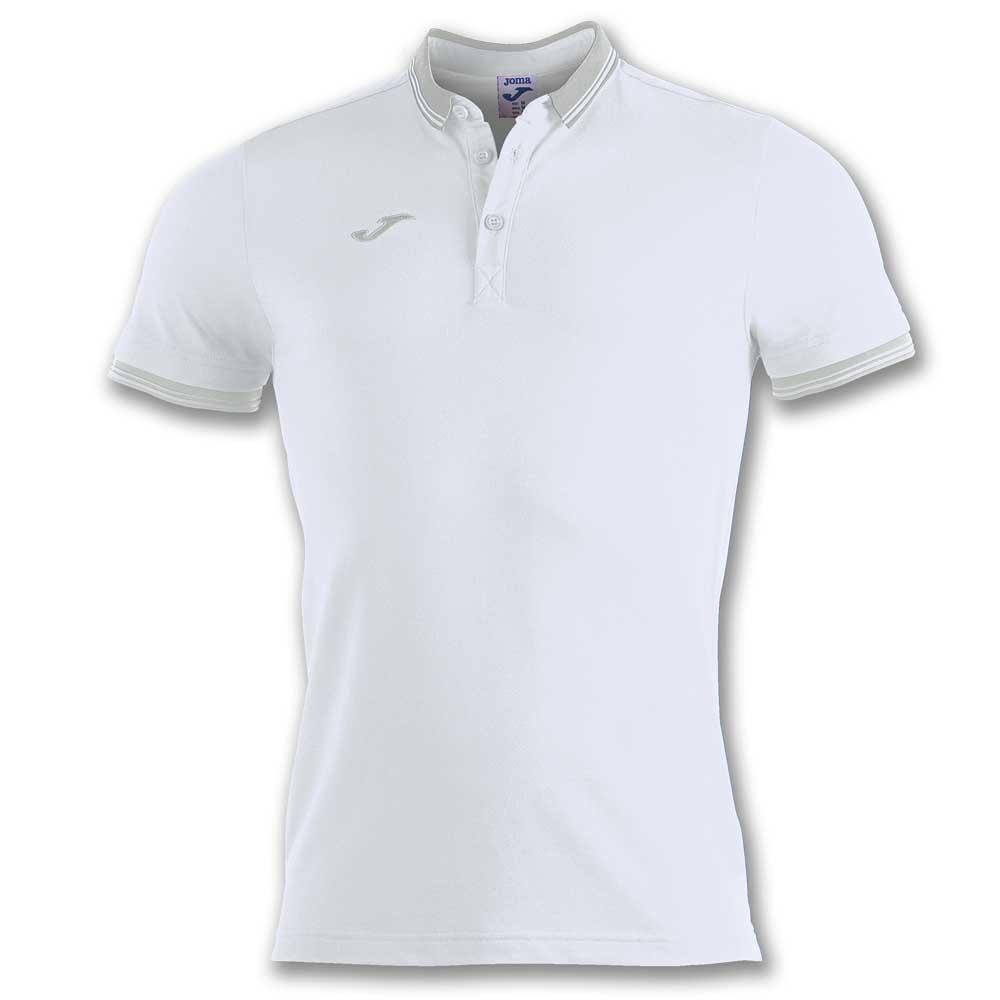 Joma Bali Ii Short Sleeve Polo Shirt Weiß 11-12 Years Junge von Joma