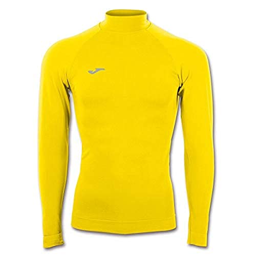 Joma Brama Classic Thermo-T-Shirt für Herren, Herren, Thermisches T-Shirt, 101650.900, gelb, 4XS-3XS von Joma