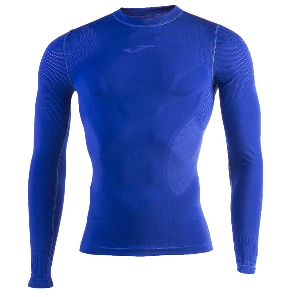 Joma Brama Emotion Ii Short Sleeve T-shirt Blau L-XL Mann von Joma