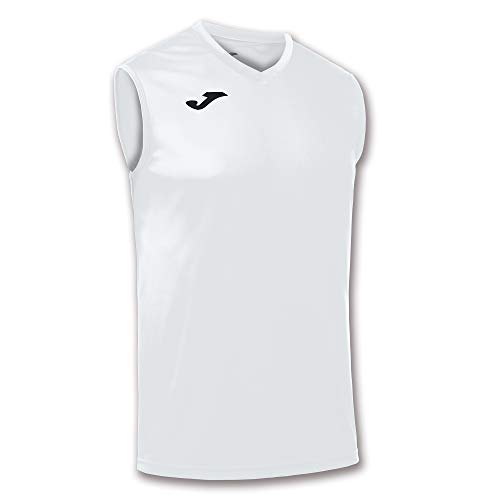 Joma Unisex Camiseta Combi Blanco S/M T Shirt, Weiß - 200, XXS EU von Joma