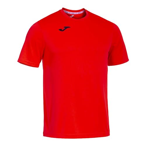 Joma - Herren Kurzarm-Sport-T-Shirt - Leicht und atmungsaktiv - Ideal für alle Sportarten - Combi XL- Koralle Flúor von Joma