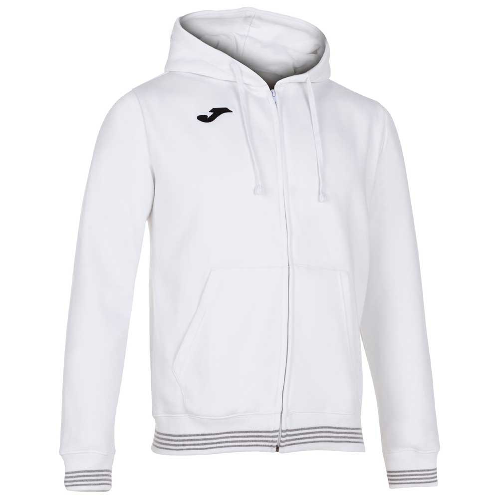 Joma Campus Iii Full Zip Sweatshirt Weiß 11-12 Years Junge von Joma