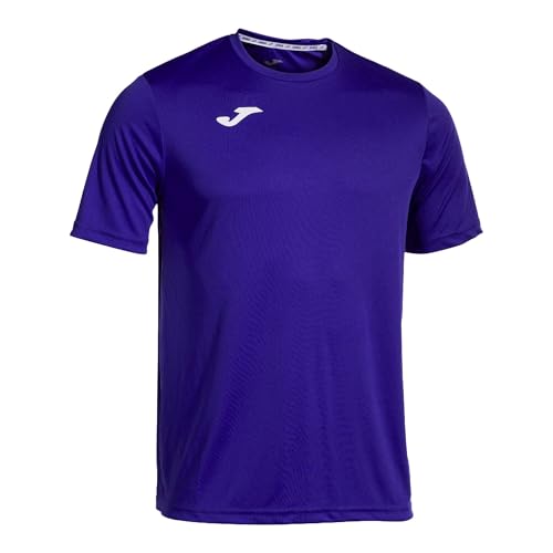 Joma - Herren Kurzarm-Sport-T-Shirt - Leicht und atmungsaktiv - Ideal für alle Sportarten - Combi 8XS-7XS- Lila von Joma