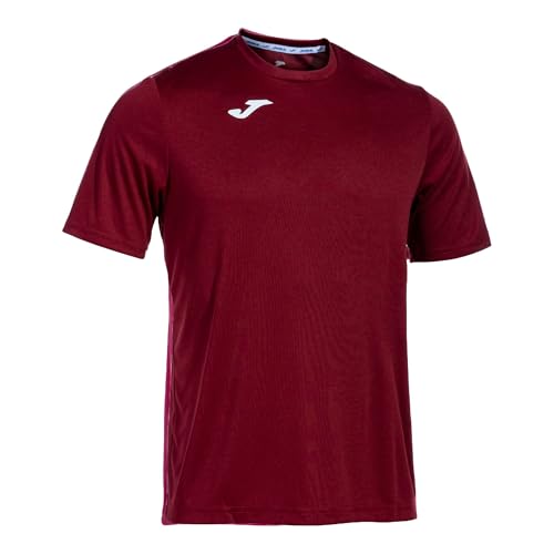 Joma - Herren Kurzarm-Sport-T-Shirt - Leicht und atmungsaktiv - Ideal für alle Sportarten - Combi S- Burdeos von Joma