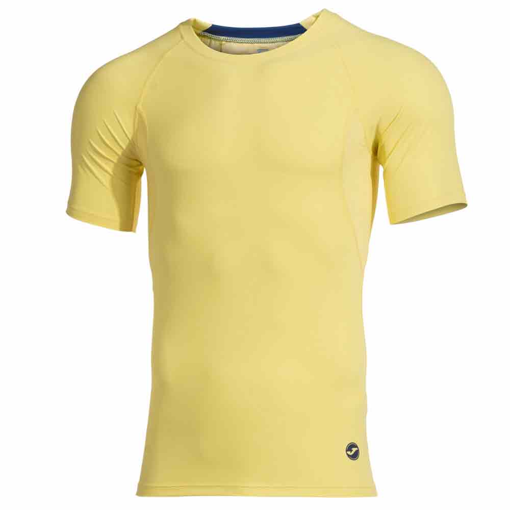 Joma Core Short Sleeve T-shirt Gelb XL Mann von Joma