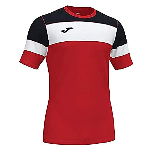 Joma Herren Crew Iv Equip T-Shirts M/C, Rot/Schwarz, XXS von Joma