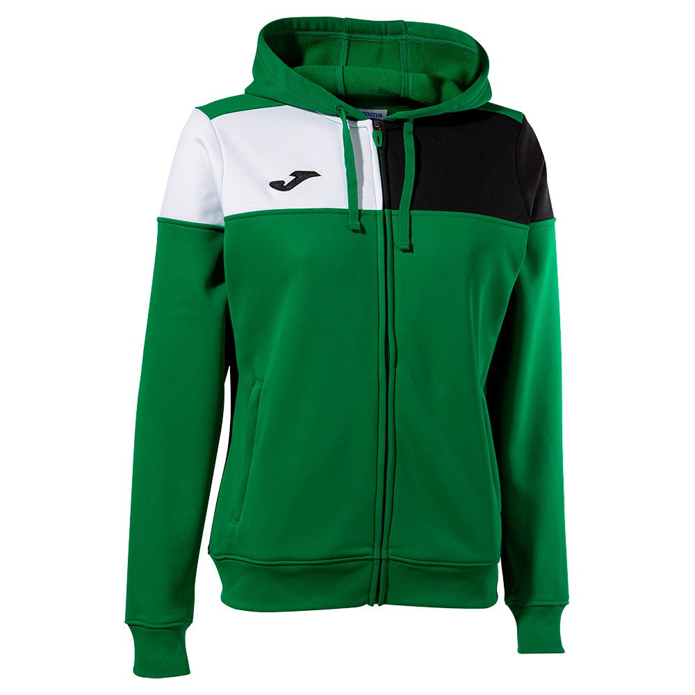 Joma Crew V Full Zip Sweatshirt Grün 2XL Frau von Joma