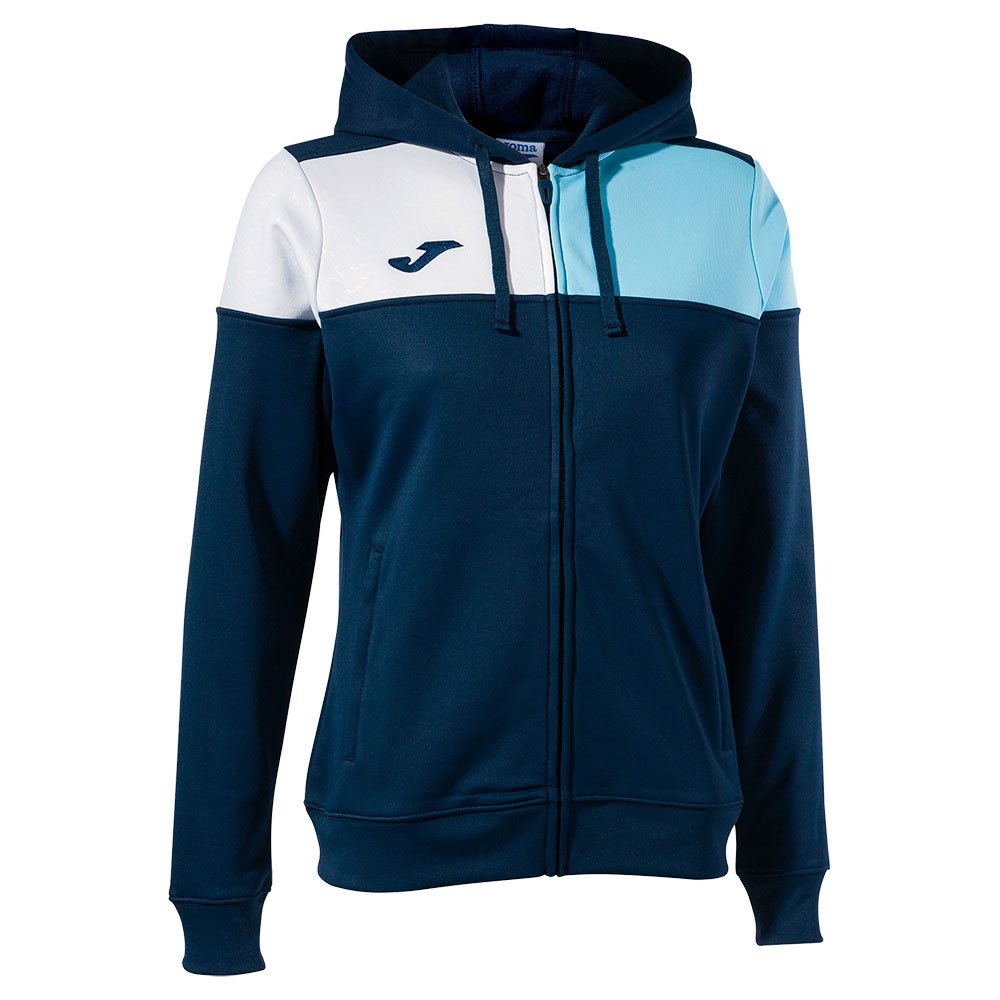 Joma Crew V Full Zip Sweatshirt Blau XL Frau von Joma