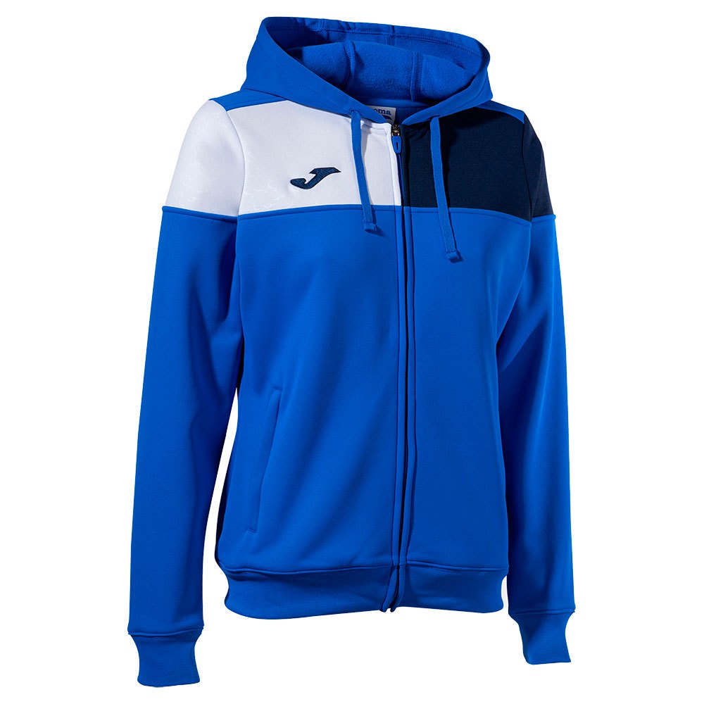 Joma Crew V Full Zip Sweatshirt Blau XL Frau von Joma