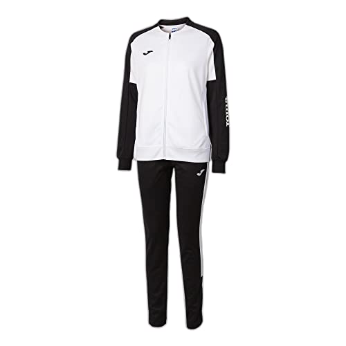Joma Damen Eco Championship Trainingsanzug, Schwarz-Weiß, L von Joma