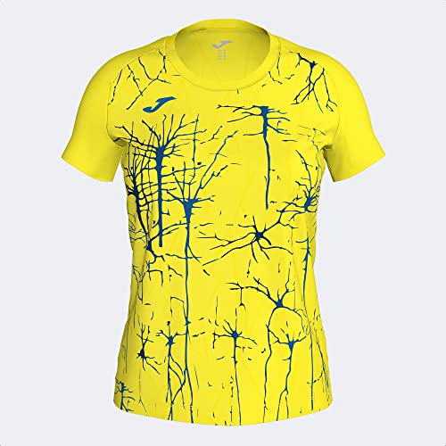 Joma Damen Elite Ix T-Shirt, Neongelb, 3XS von Joma