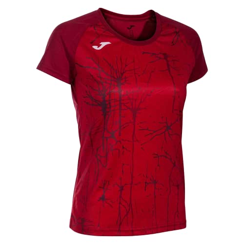 Joma Damen Elite Ix T-Shirt, rot, XXXXS von Joma