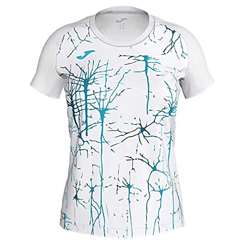 Joma Damen Elite Ix T-Shirt, weiß, XXXXS von Joma