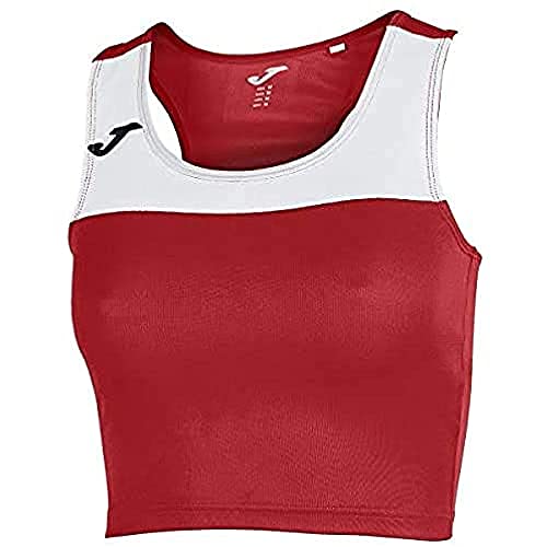 Joma Damen Race T-Shirts, Rot/Weiß, S von Joma