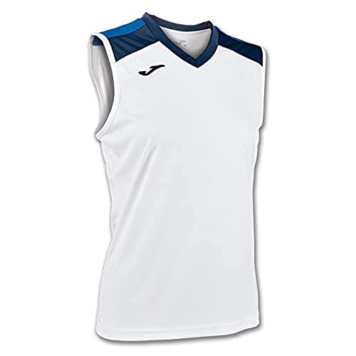 Joma Damen T-Shirt 900140.207, weiß-(Blanco), 4XS-3XS von Joma