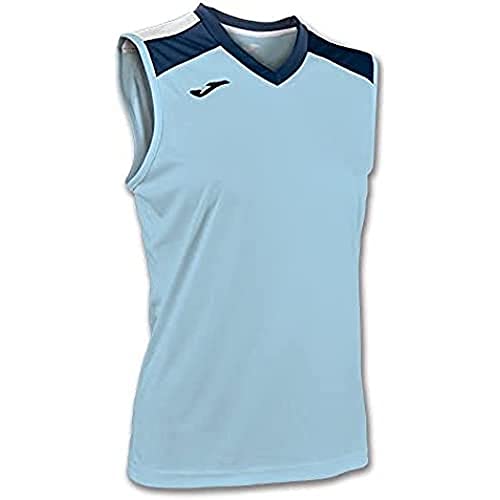 Joma Damen T-Shirt 900140.302, blau-(Marino), 2XS von Joma