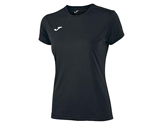Joma Damen T-Shirt 900248.100, schwarz/Negro, M, 9996265545107 von Joma